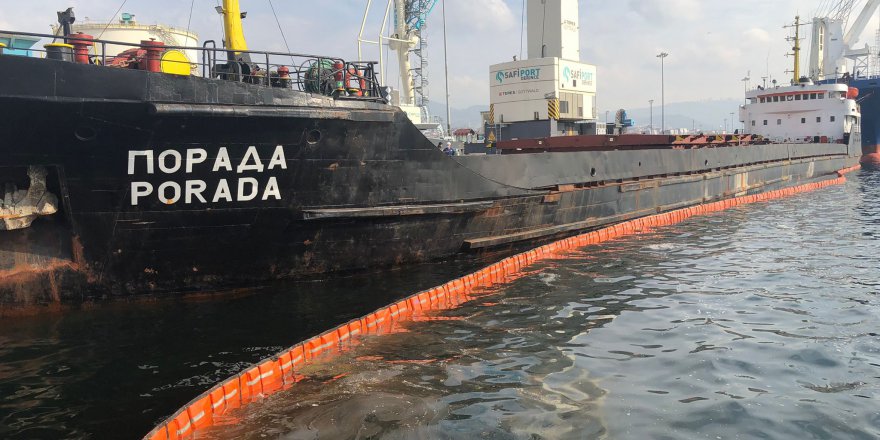 Körfezi kirleten gemiye 1,2 milyon ceza uygulandı