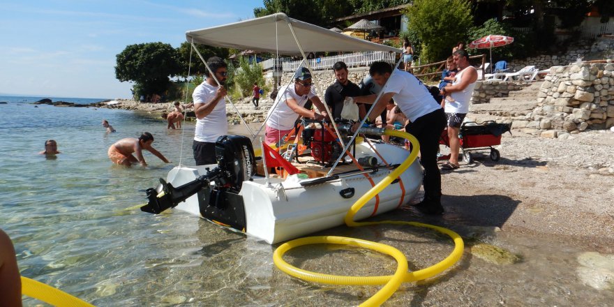 Kerpe’de sualtı kazısı başladı