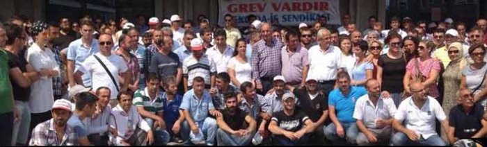 İşçiler bayram yapamadılar