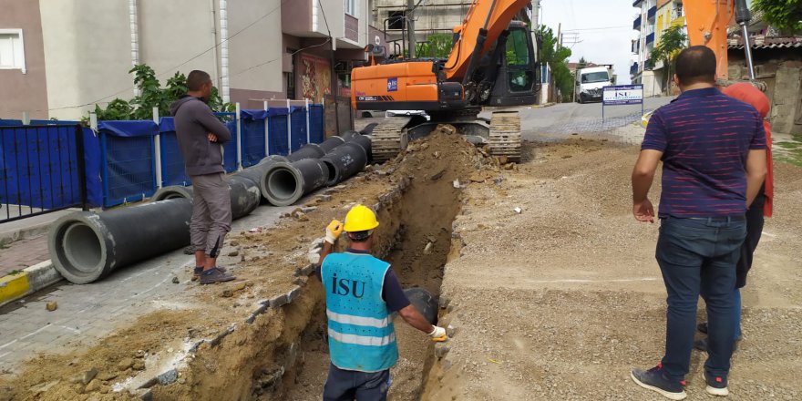 Dilovası’na yeni yağmursuyu hattı