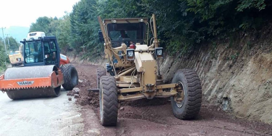 Büyükşehir’den yol çalışması