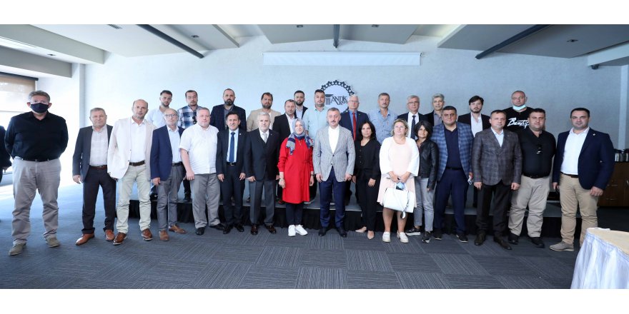 Başkan Büyükakın, STK başkanlarıyla bir araya geldi