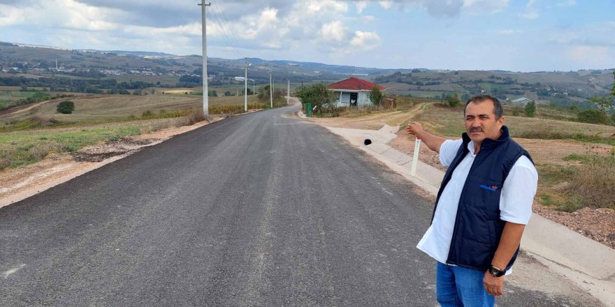 Muhtardan Büyükşehir’e hizmet teşekkürü