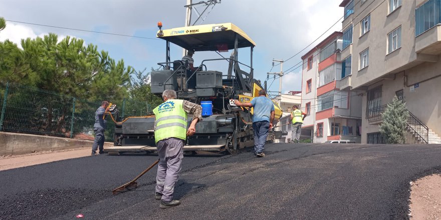 Gebze’de üst yapı çalışmaları devam ediyor