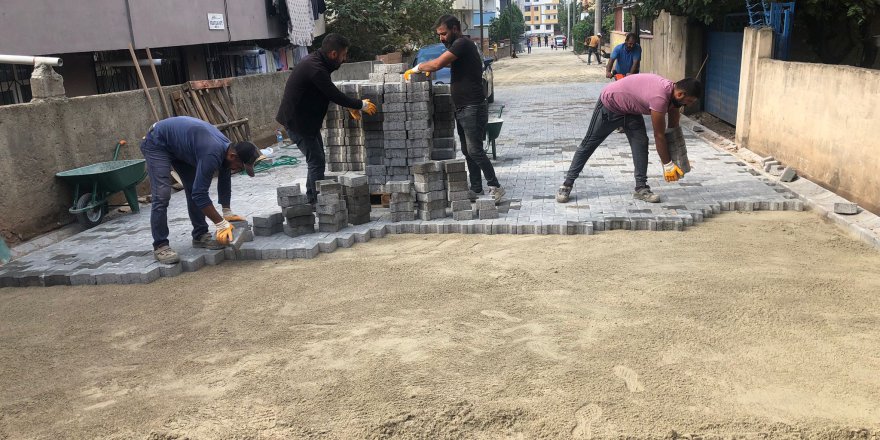 Darıca’da üstyapı çalışmaları devam ediyor