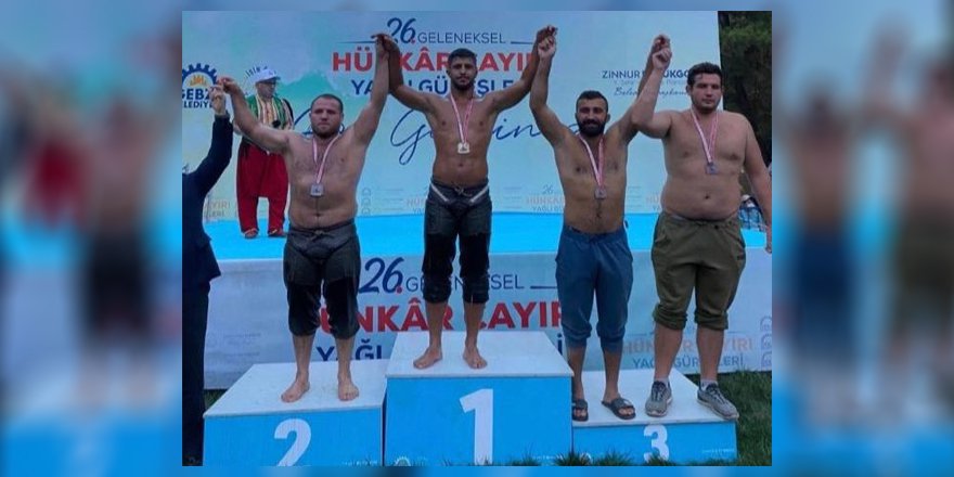 Yağlı güreşte Kocaeli fırtınası