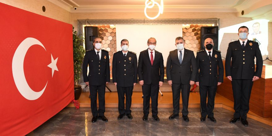 46 emniyet mensubu rütbe aldı
