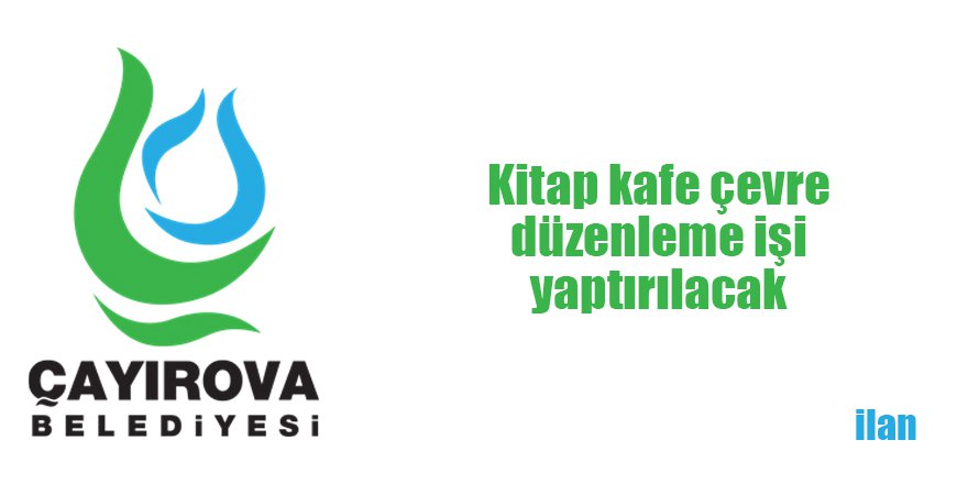 Kitap kafe çevre düzenleme işi yaptırılacak