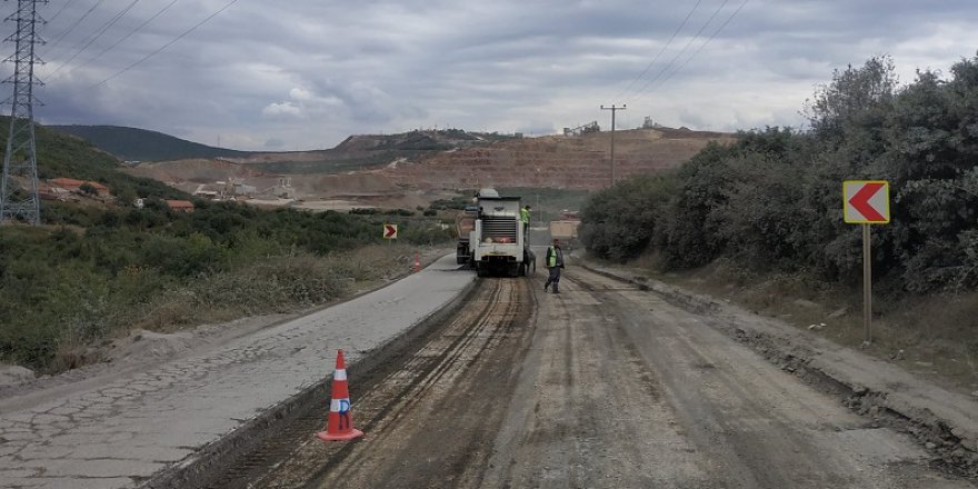 Çerkeşli–Tavşancıl yolu yenileniyor