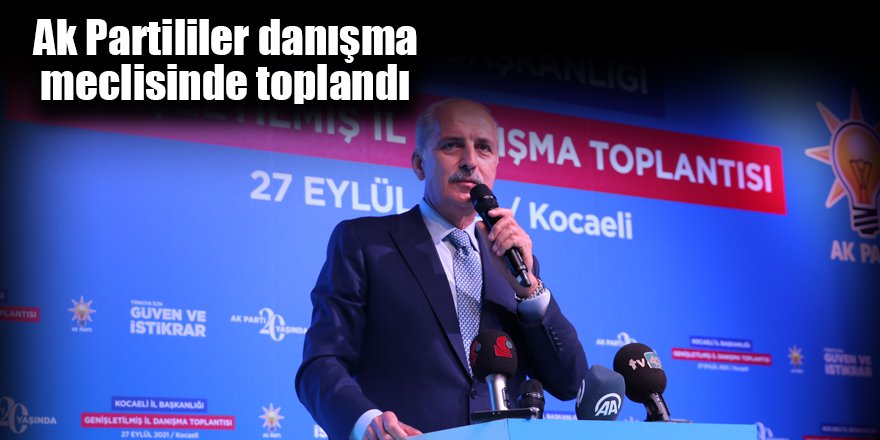 Ak Partililer danışma meclisinde toplandı