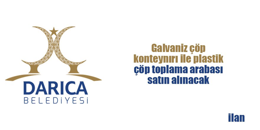 Galvaniz çöp konteynırı ile plastik çöp toplama arabası satın alınacak