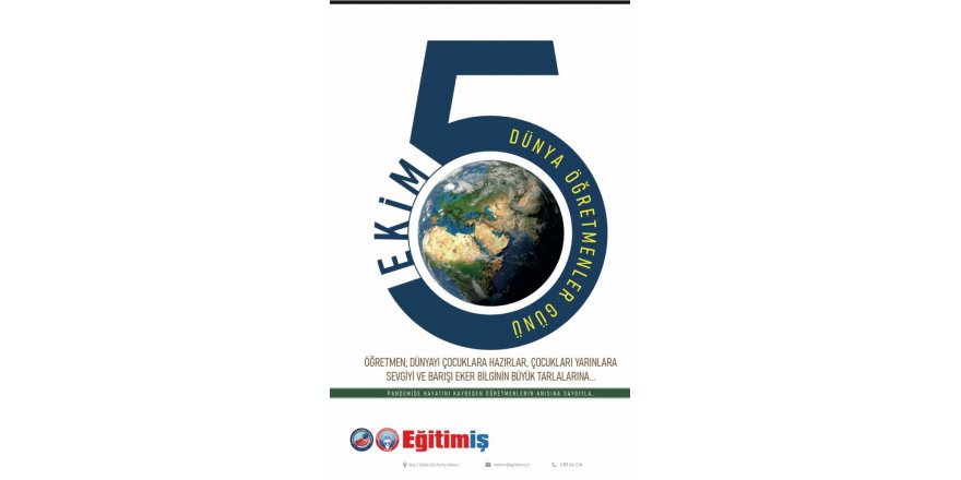 Eğitim-İş’ten öğretmenler günü açıklaması