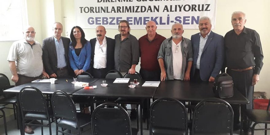 Emekliler toplu sözleşme hakkını istiyor