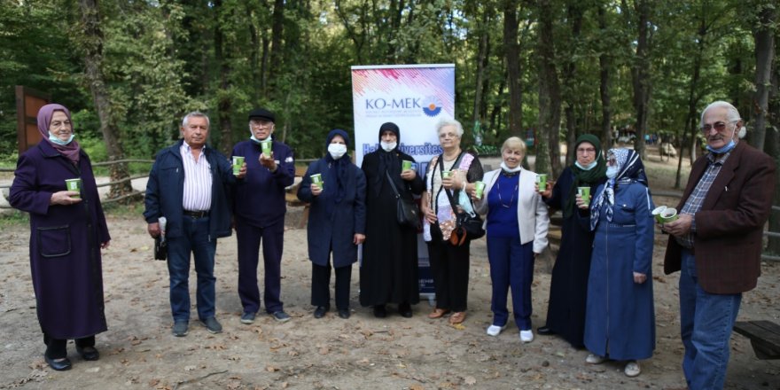 KO-MEK’in çınarları fidanlarla buluştu