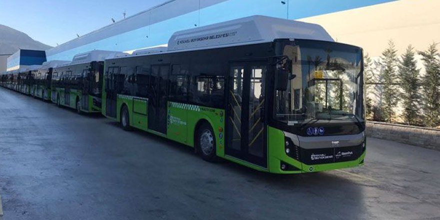 20 yeni otobüs geliyor