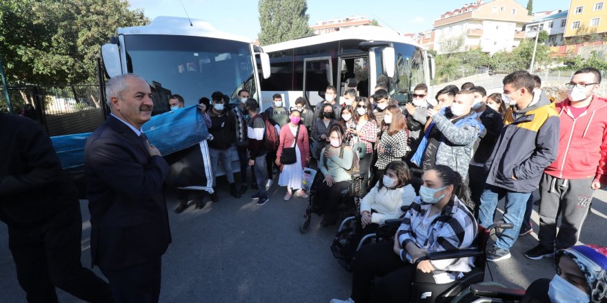 Özel Çocukları Başkan Büyükgöz Uğurladı