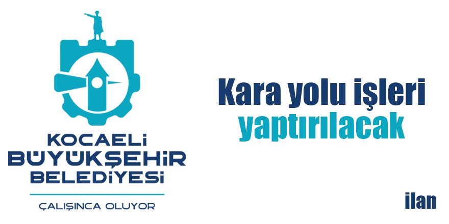 Kara yolu işleri yaptırılacak