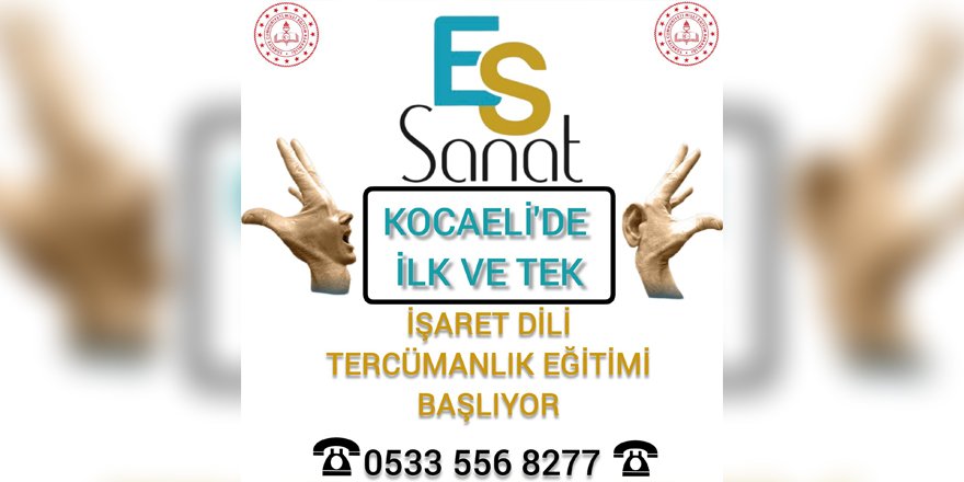 Es Sanat’ta İşaret Dili Tercümanlık Eğitimi Başladı