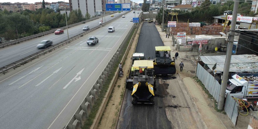 İstiklal Caddesi’nde  üstyapı çalışması yapılıyor