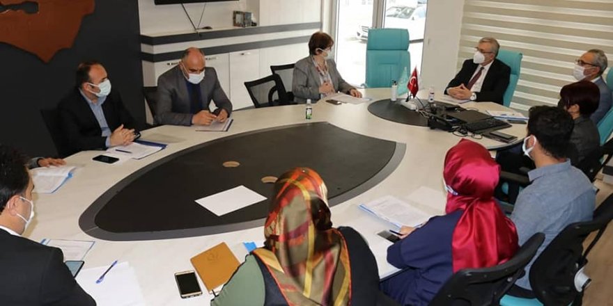 Pehlevan başkanlığında toplanıldı