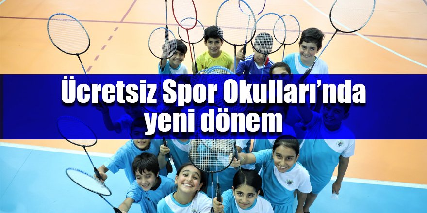 Ücretsiz Spor Okulları’nda yeni dönem