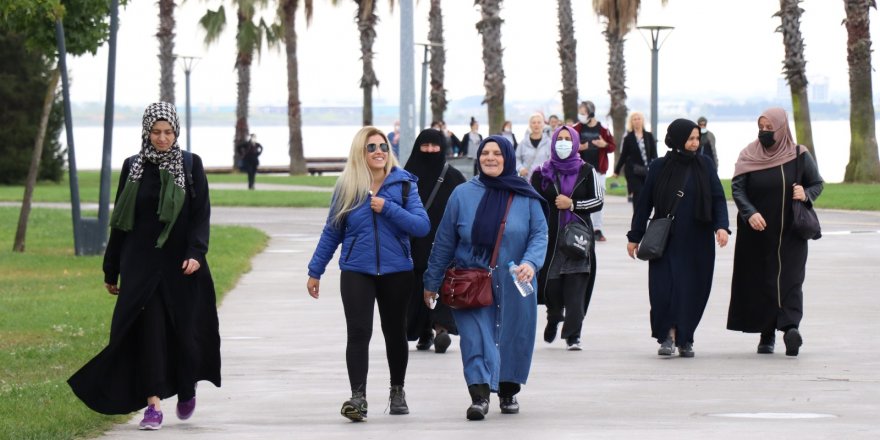 Amatör Spor Haftası’nda yürüyüş etkinliği düzenlendi