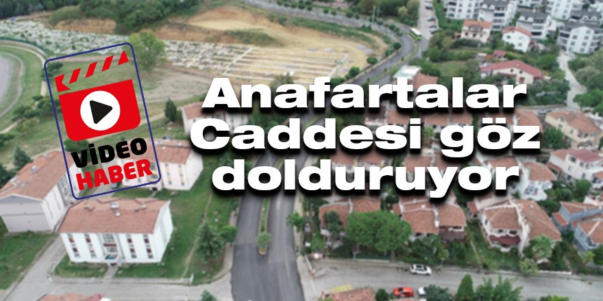 Anafartalar Caddesi göz dolduruyor