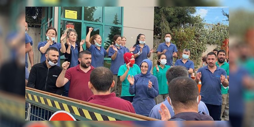 İşçiler hakkında tutanak tutturuyor