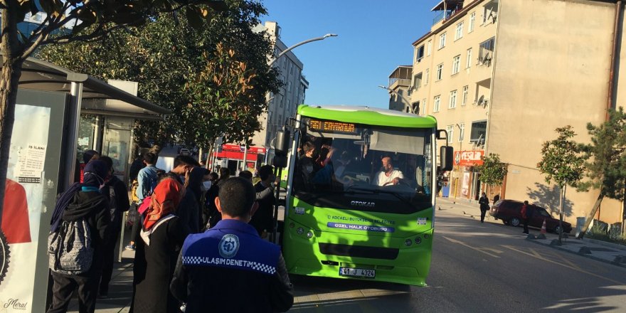 Toplu taşıma araçlarına titiz denetim