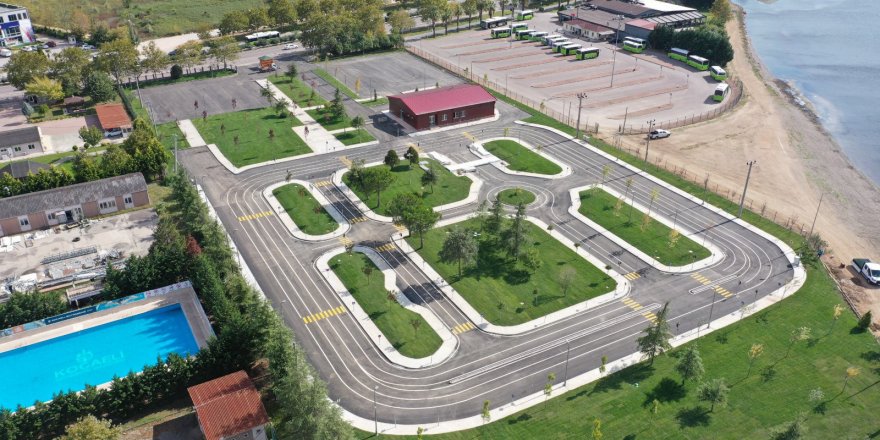 Çocuk Trafik Eğitim Parkı tamamlandı