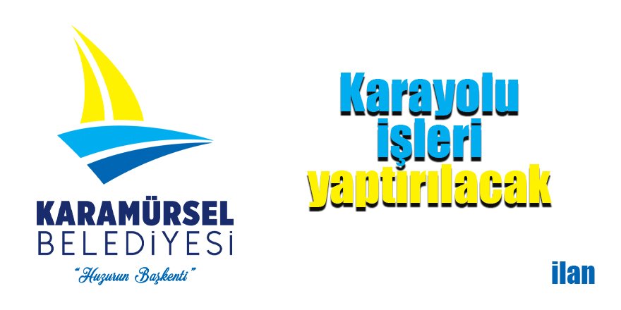 Karayolu işleri yaptırılacak