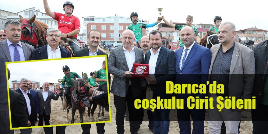 Darıca’da coşkulu Cirit Şöleni