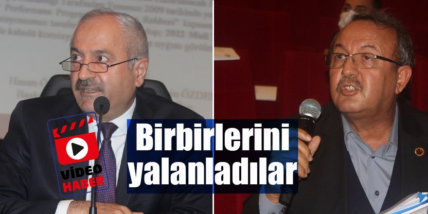 Birbirlerini yalanladılar