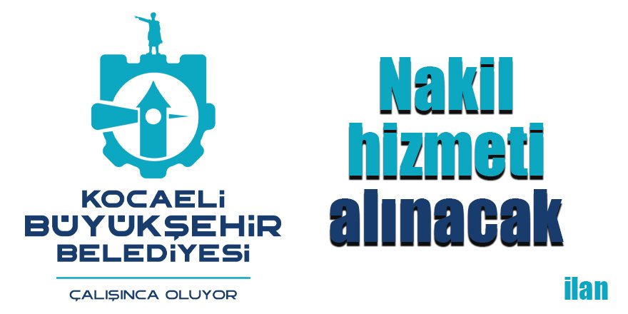 Nakil hizmeti alınacak