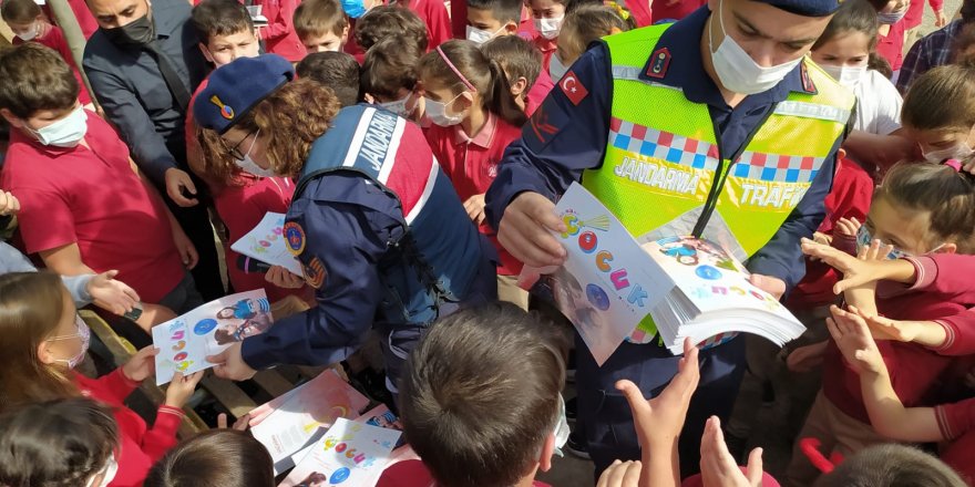 İlkokul öğrencilerine jandarma teşkilatı tanıtıldı