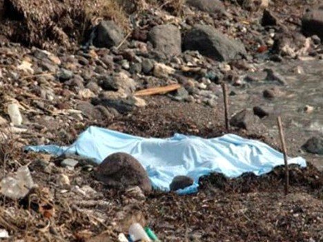 Sahilde ceset bulundu