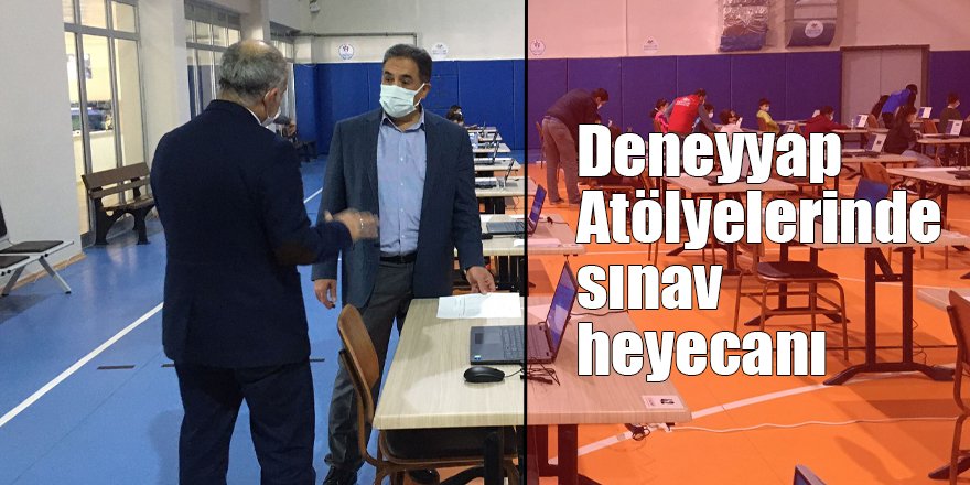 Deneyyap Atölyelerinde sınav heyecanı