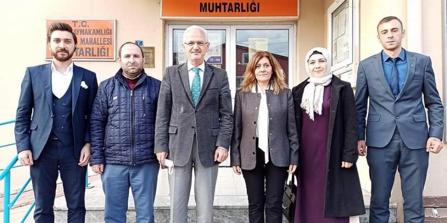 Serap Çakır muhtarların sorunlarını dinledi