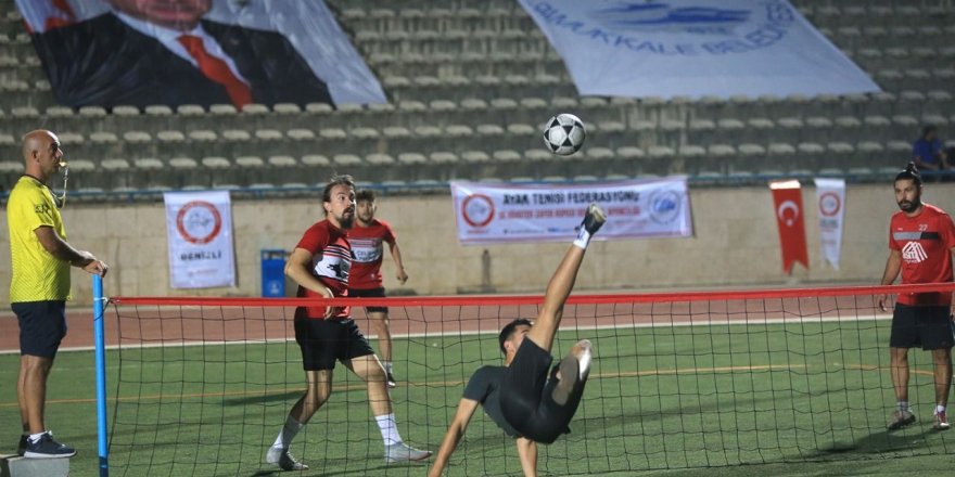 Ayak tenisçilerimiz Pamukkale’deydi