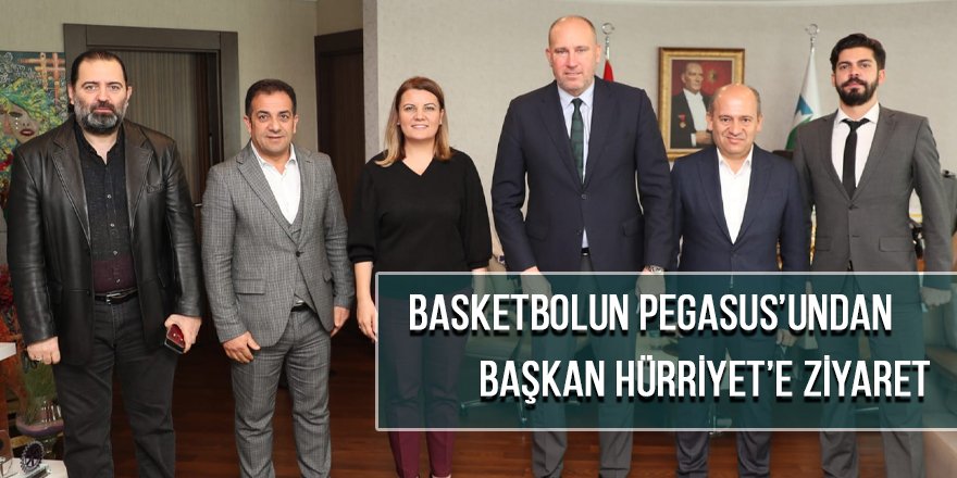 Başkan Hürriyet’e ziyaret