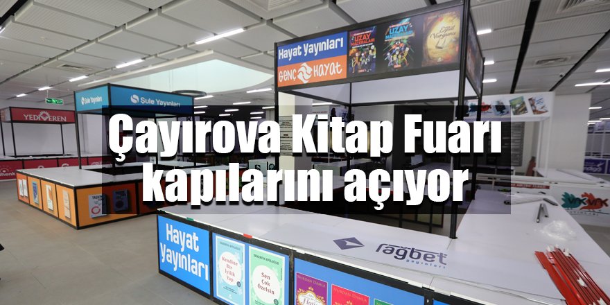 Çayırova Kitap Fuarı kapılarını açıyor
