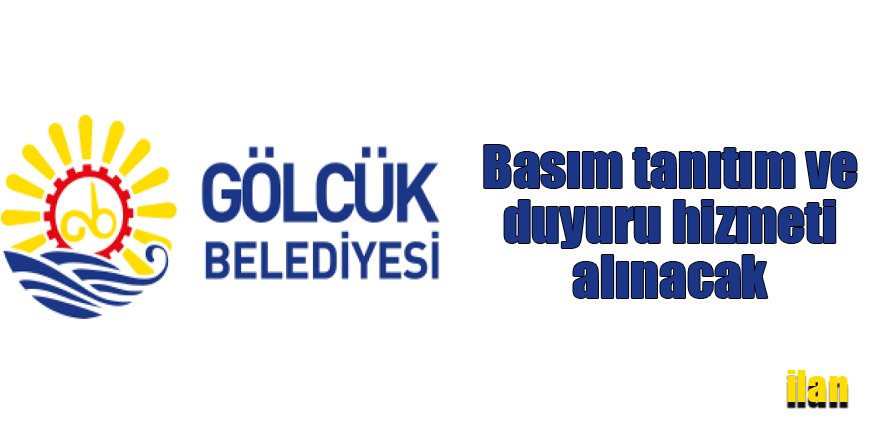 Basım tanıtım ve duyuru hizmeti alınacak