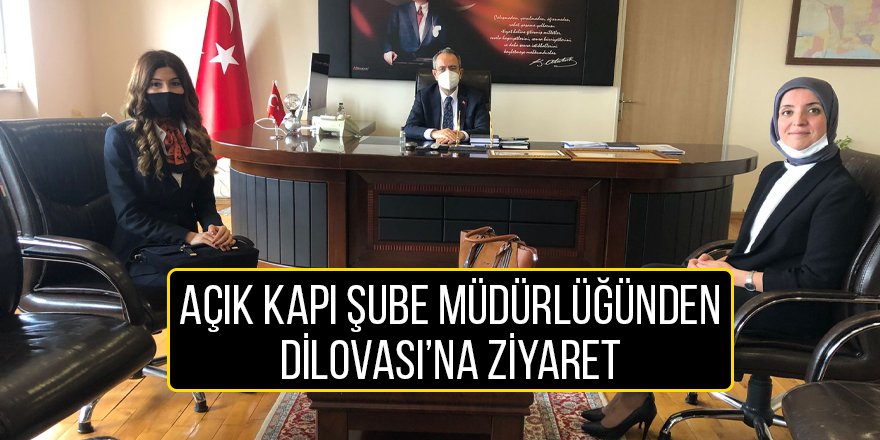 Açık Kapı Şube Müdürlüğünden Dilovası’na ziyaret