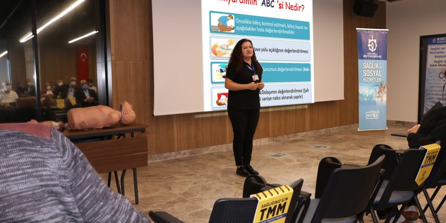 Ulaşım personeline ilk yardım eğitimi