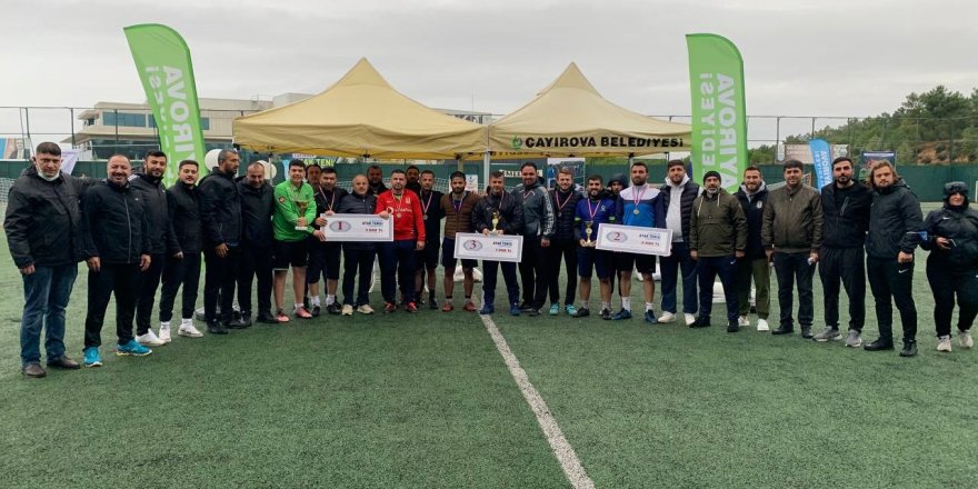 Ayak Tenisi Turnuvasında şampiyon belli oldu