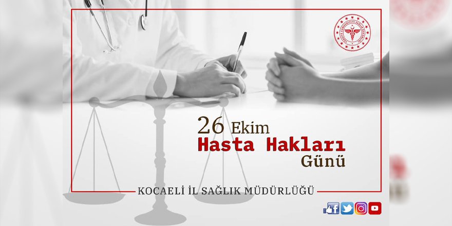 Pehlevan’dan Hasta Hakları Günü açıklaması