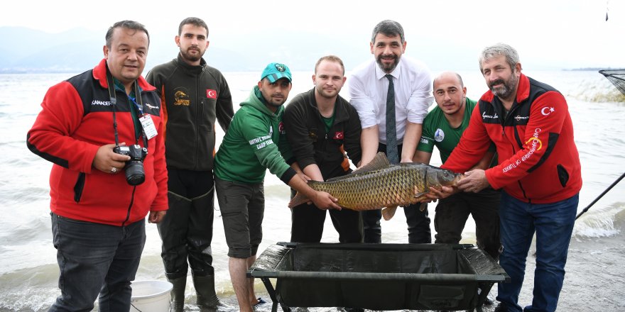 Uluslararası sazan tutma yarışması başlıyor