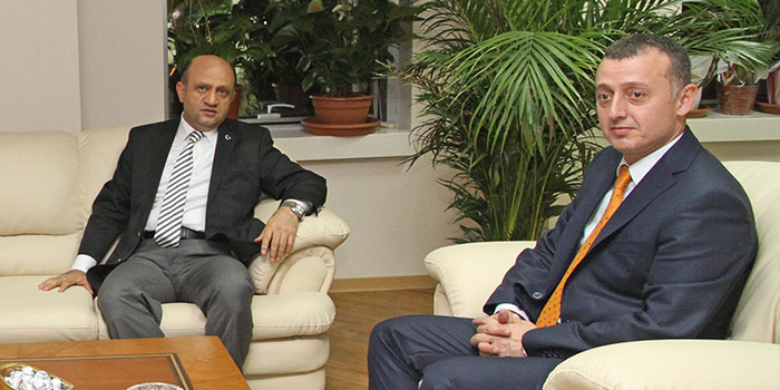 Bakan Işık'tan Büyükakın'a ziyaret