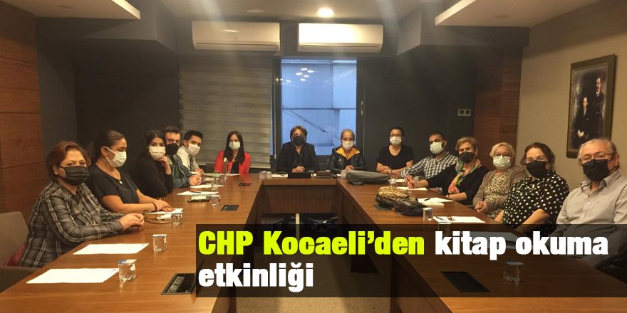 CHP Kocaeli’den kitap okuma etkinliği