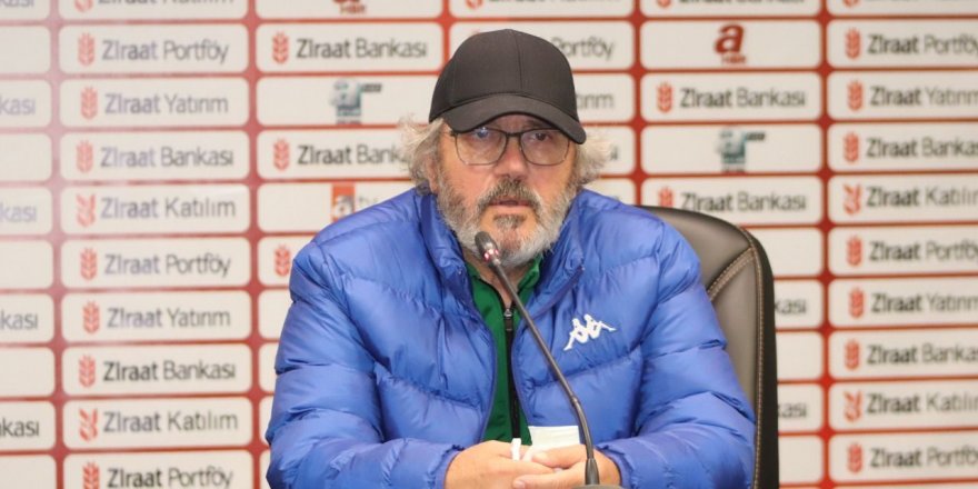 “Bazı futbolcularım için hayal kırıklığı yaşadım”